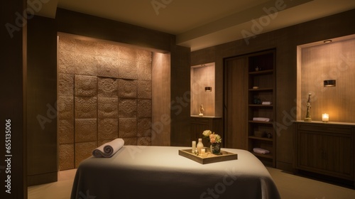 Luxurious Spa Retreat with Relaxing Massage Rooms