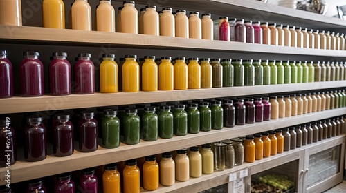  Organic Juice Bar with Cold - Pressed Juices and Nutrient - Rich Smoothies