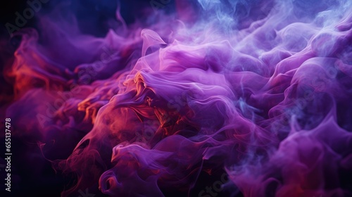 Purple Smoke, Macro shot , Color Gradient, Background HD