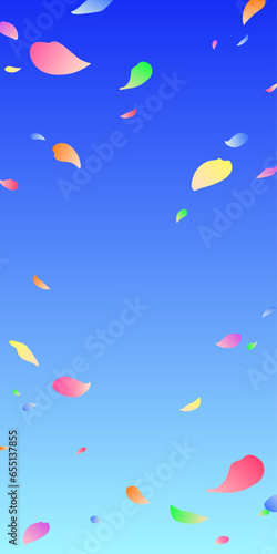 背景素材_花吹雪_カラフル