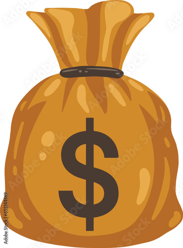 bag with money