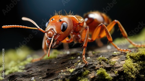 Weaver Ant, Macro shot , Color Gradient, Background HD © Alex Cuong