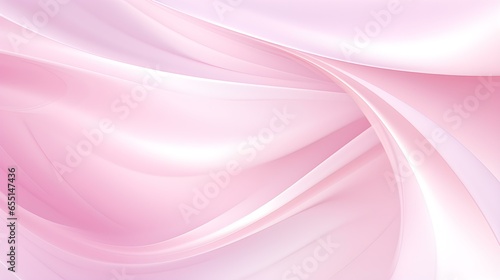 Abstract Background of soft Swirls in light pink Colors. Modern Wallpaper with Copy Space photo