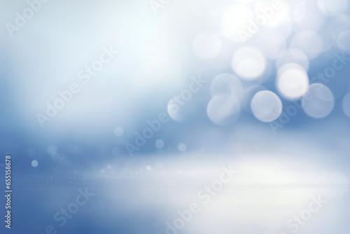 Winter blurry defocused abstract background 3D illustration, created using generative AI tools