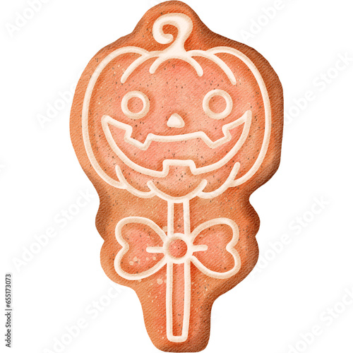 Cookies Halloween watercolor cute 