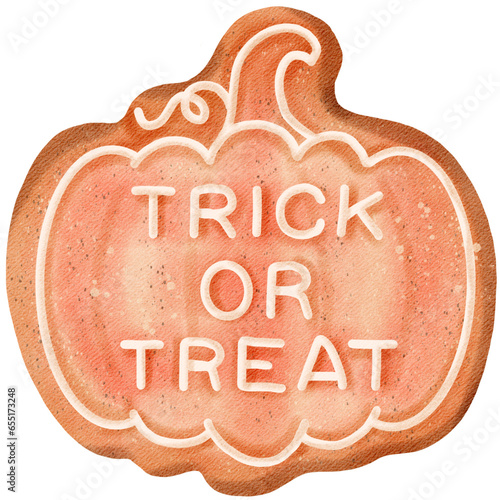 Cookies Halloween watercolor cute 