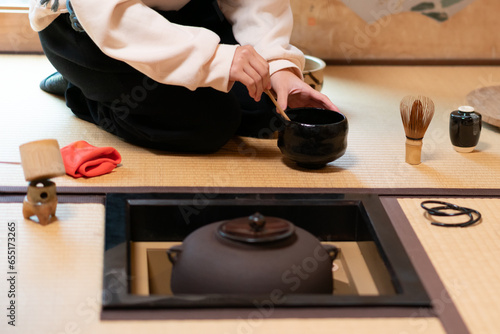 茶道のお稽古