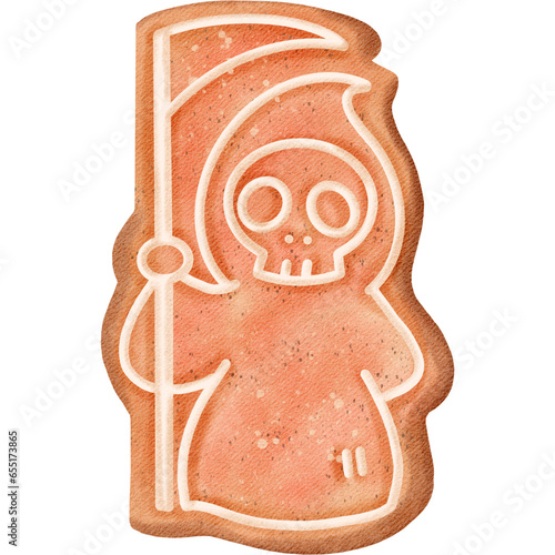Cookies Halloween watercolor cute 