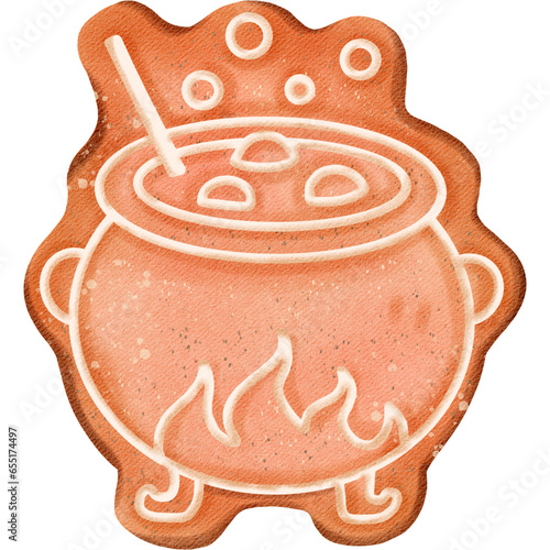 Cookies Halloween watercolor cute 