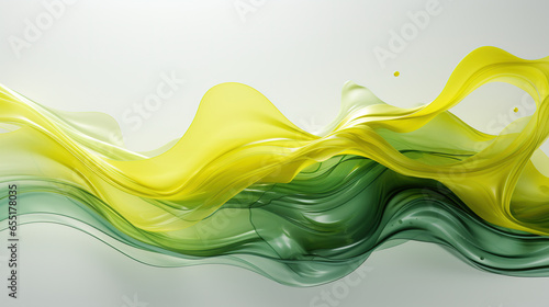 Green and yellow swash flowring background, high quality backdrop photo