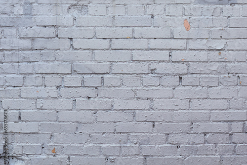 Old white brick wall texture. Background and texture for graphic design.