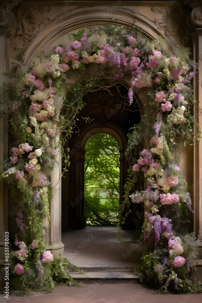 Fototapeta premium flowers in the garden