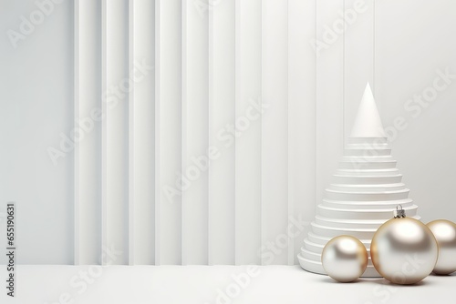 Creative Minimal Christmas Tree Mockup .   oncept Minimalist Holiday Decor  Diy Christmas Tree Ideas  Modern Holiday Decorations  Unique Holiday Styling