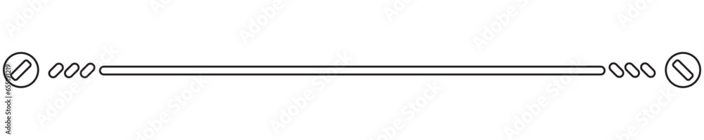 Simple Metal Outline Line Break Simple Metal Outline Line Break