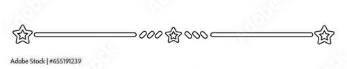  Simple Geometric Outline Line Break