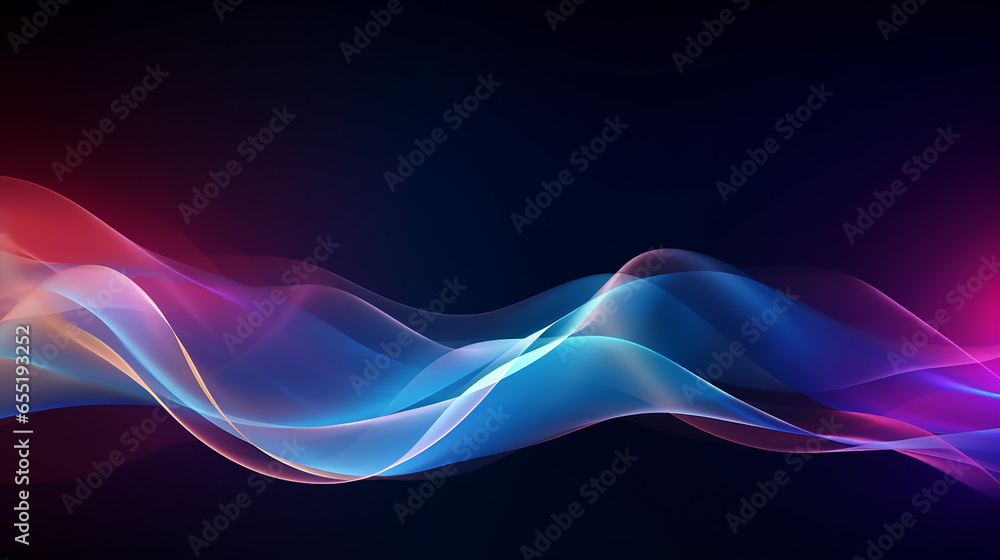 Abstract fluid 3d render holographic iridescent neon curved wave in motion dark background. Dark abstract background with glowing wave. colorful wave . Abstract fluid 3d render holographic iridescent neon curved wave in motion dark background. Dark abstract background with glowing wave. colorful wave .
