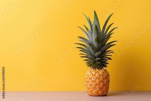 Yellow Pineapple On Sunny Backdrop Mockup . Сoncept 1. Yellow Pineapple Mockup 2. Sunny Backdrop Mockup 3. Tropical Fruit Mockup 4. Summer-Themed Mockup