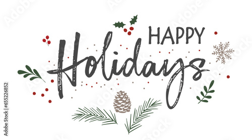 Happy holiday background. Vector illustration