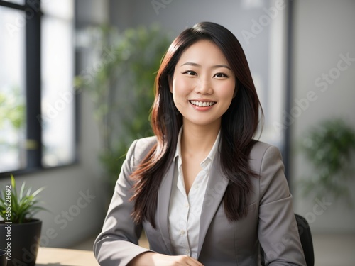 Portrait of Woman in Corporate Business Wear at Office, Businesswoman Posing in Office Background, Professional Woman in Business Attire at Workplace Free Download Portrait of Woman in Corporate Business Wear at Office, Businesswoman Posing in Office Background, Professional Woman in Business Attire at Workplace - GFXLoad