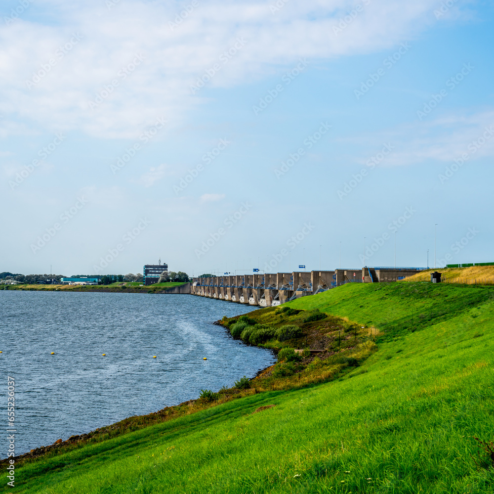 Flooding protection 'Haringvlietdam' in the Netherlands
