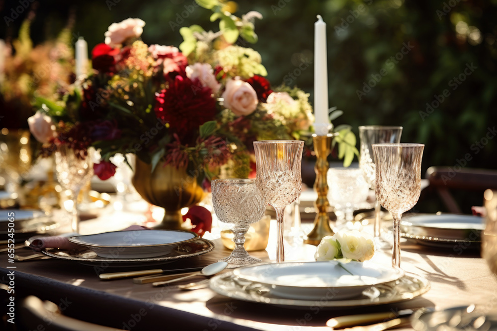 wedding, christmas, festive table setting wedding, christmas, festive table setting
