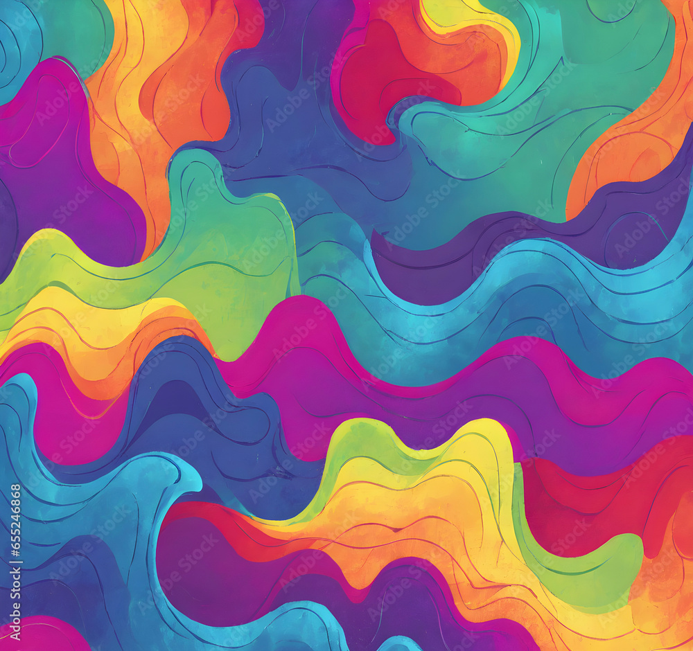 seamless waves 2D art Textures seamless waves 2D art Textures