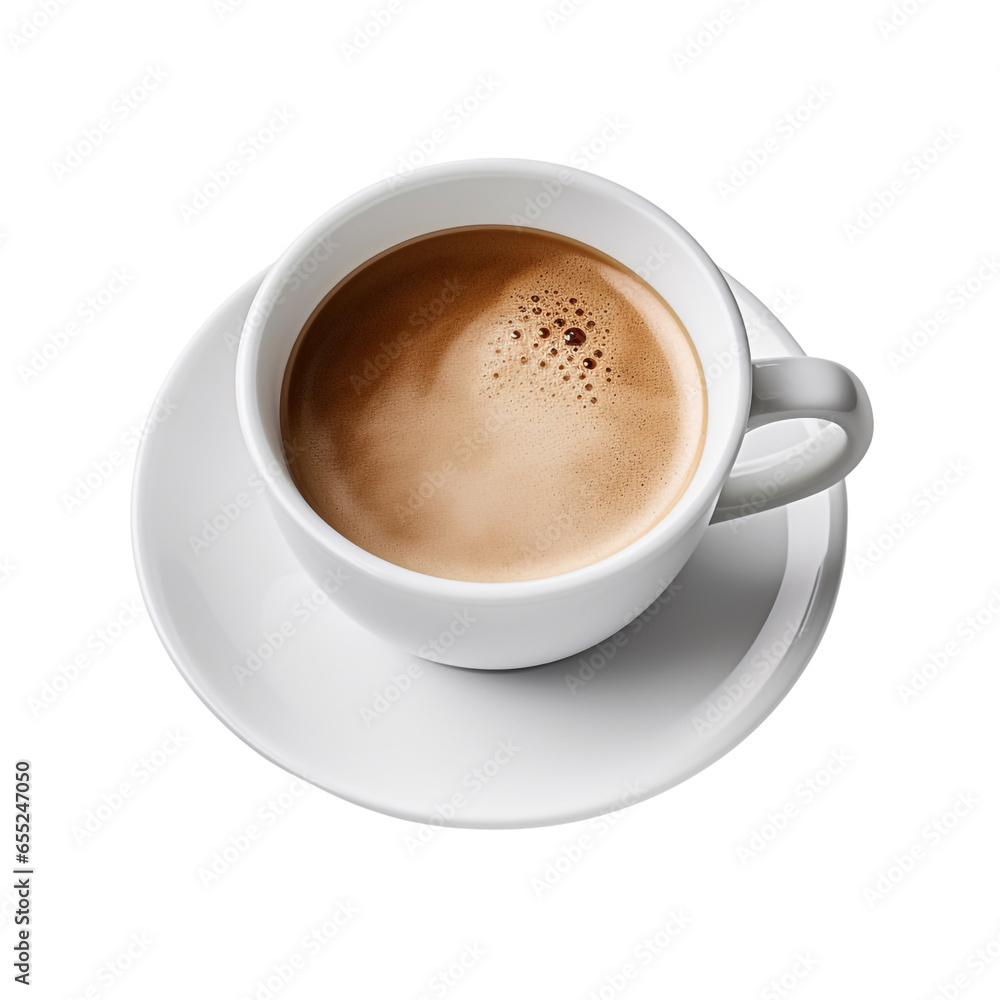 White coffee cup isolated, png, no background White coffee cup isolated, png, no background