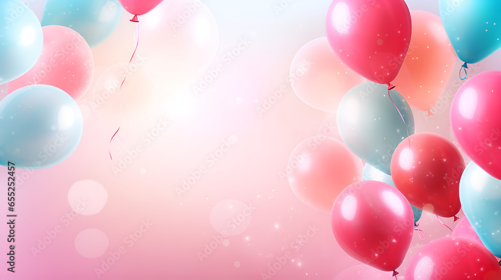  festive background with pink and purple balloons
Pink and Purple Balloon Fantasy background generative with ai