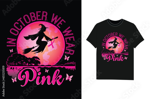 breast cancer t-shirt design