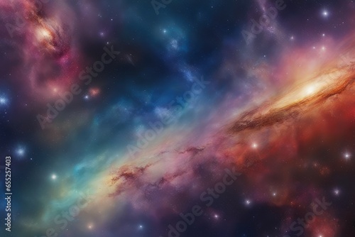 Hues of the cosmic universe concept