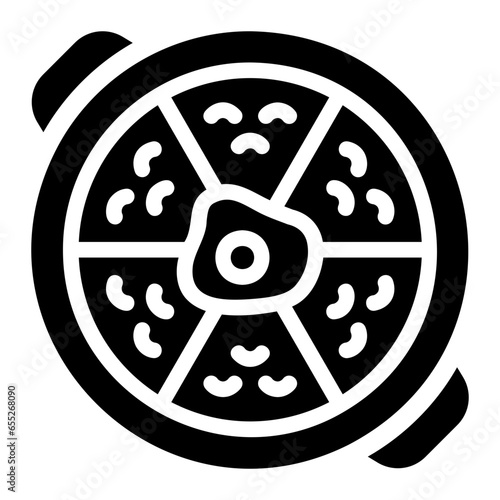 bibimbap glyph icon