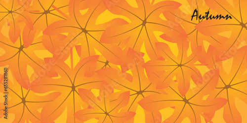 Abstract background design with autumn theme. © Kholil