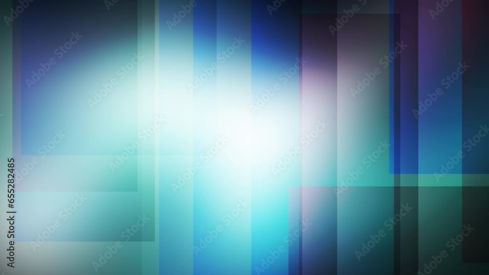 Technology concept digital art with abstract rectangles and a dynamic ...