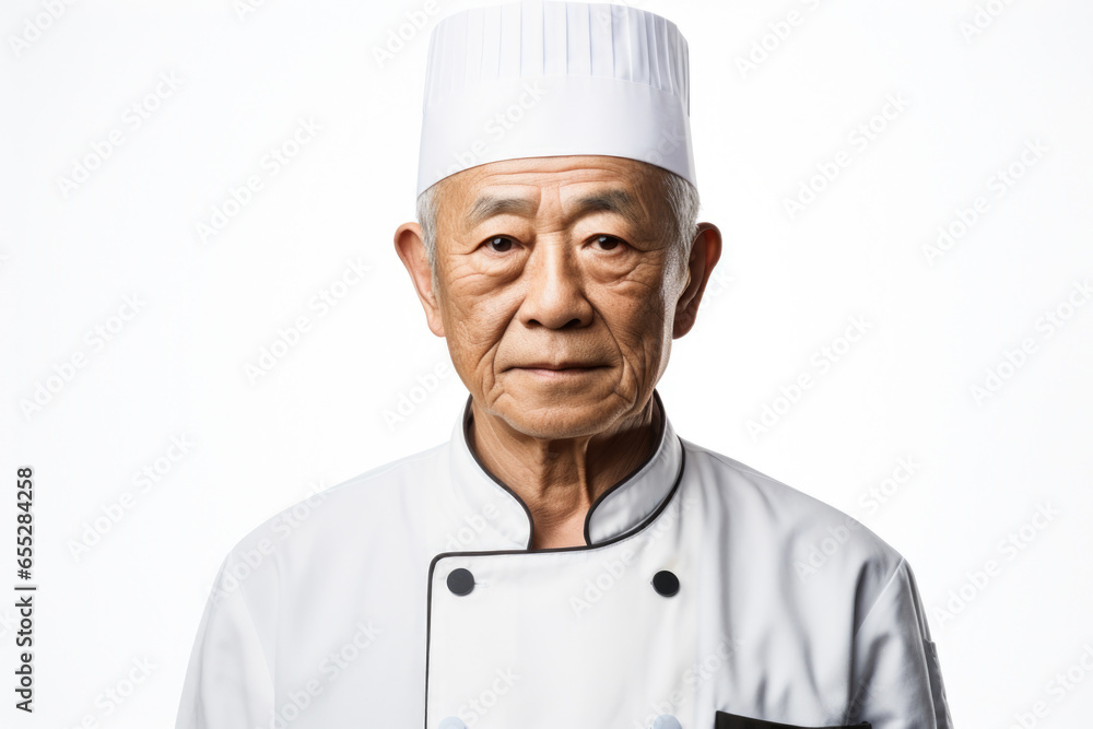 A man wearing a chef's hat holds a plate of delicious food. This image can be used to depict a professional chef or showcase culinary skills. A man wearing a chef's hat holds a plate of delicious food. This image can be used to depict a professional chef or showcase culinary skills.
