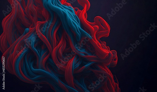 Colorized smoke 4k, red color , green color, blue color, background, wallpaper, high detail, extra detailed, created using generative artificial intelligence tools.