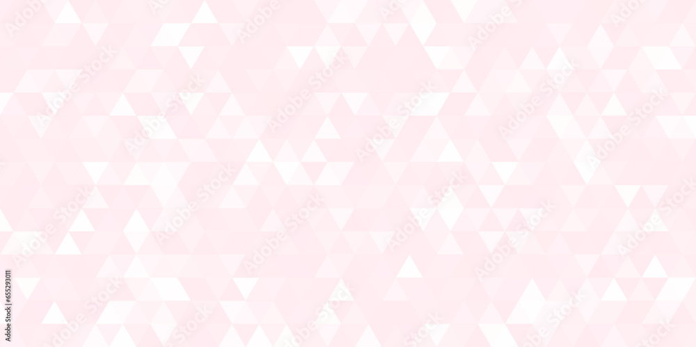Pale pink geometric triangle background. Abstract retro pattern of geometric shapes. Colorful gradient mosaic backdrop. Geometric hipster triangular background, vector Pale pink geometric triangle background. Abstract retro pattern of geometric shapes. Colorful gradient mosaic backdrop. Geometric hipster triangular background, vector