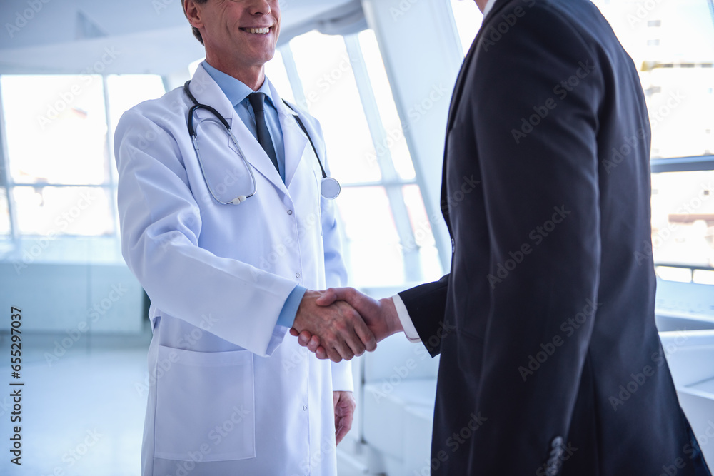 Doctor and businessman