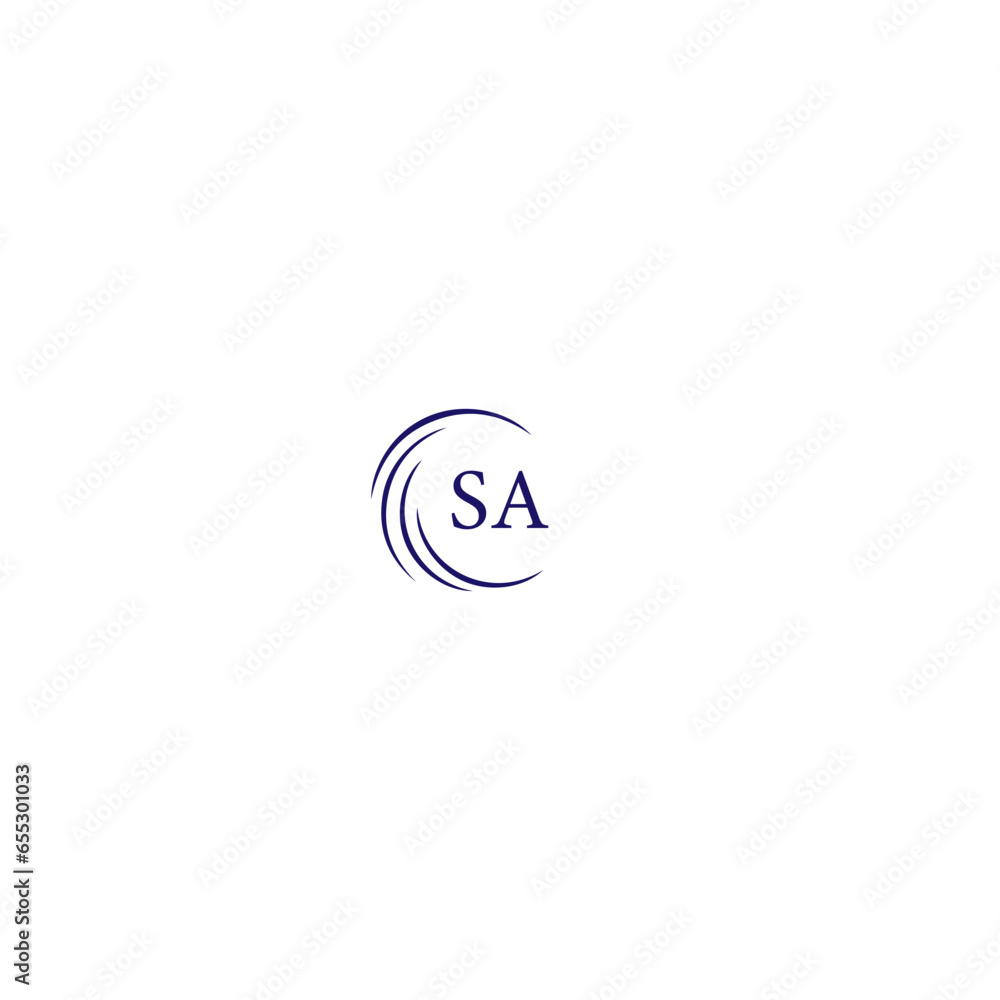 SA logo. S A design. White SA letter. SA, S A letter logo design. Initial letter SA linked circle uppercase monogram logo. S A letter logo vector design. SA logo. S A design. White SA letter. SA, S A letter logo design. Initial letter SA linked circle uppercase monogram logo. S A letter logo vector design.