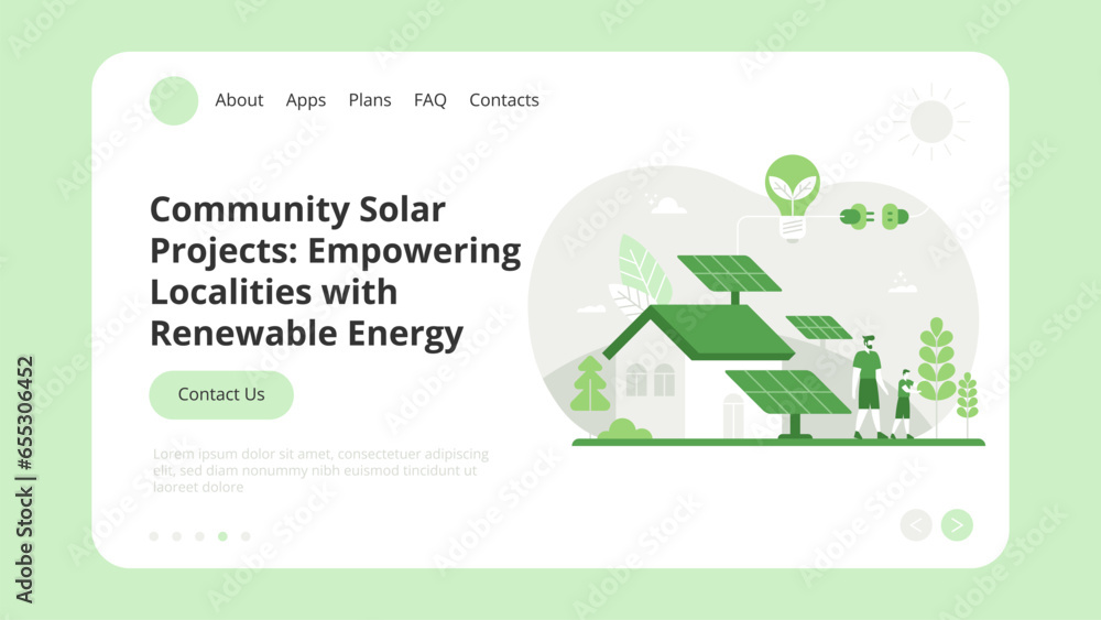 Green energy Environmentalist Concept Landing Page Template, Website Banner, Advertisement and Marketing Material, Online Advertising, Business Presentation Vector Illustration Green energy Environmentalist Concept Landing Page Template, Website Banner, Advertisement and Marketing Material, Online Advertising, Business Presentation Vector Illustration