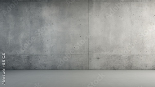 An empty background featuring a minimalist concrete block pattern for an industrial-chic look