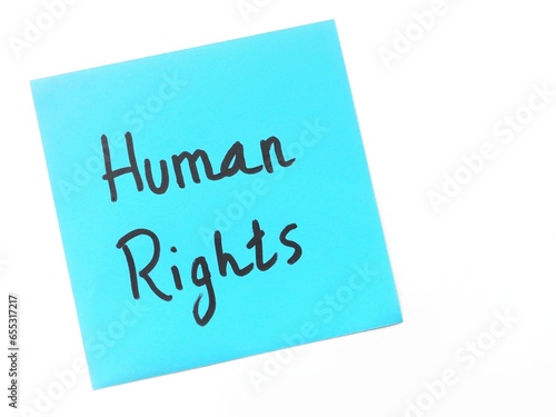 world human rights day background with text