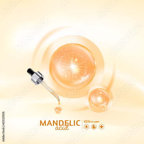 Mandelic Acid Serum Skin Care Cosmetic