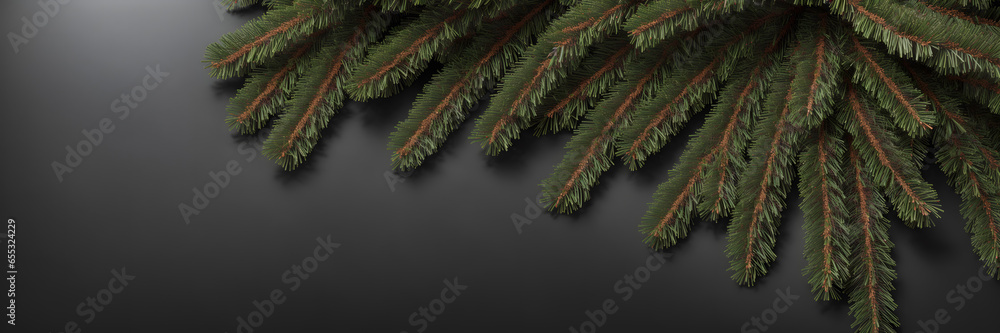 branches of a tree, fir branches