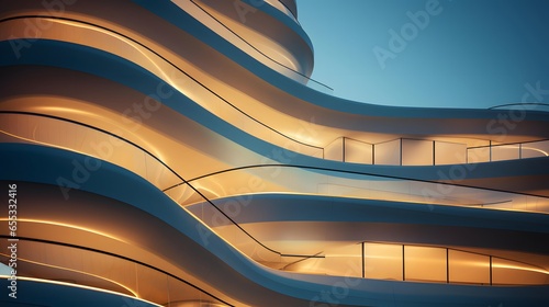 3d rendering of abstract metallic background. Futuristic technology style.