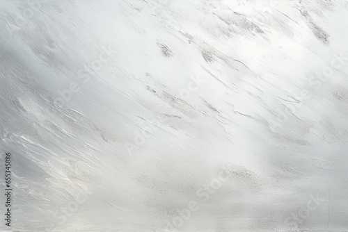 Background with silver metal appearance and textured brush strokes. Generative AI