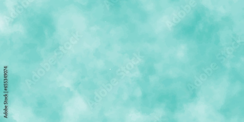 blue green watercolor background design with paint on paper texture,Photo background in a color ideal for portraits, family maternity, Brush stroked painting,
