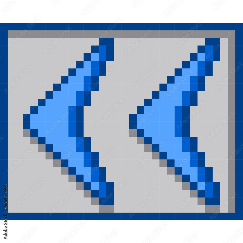 Arrow Two Tone Pixel Art Icons Arrow Two Tone Pixel Art Icons