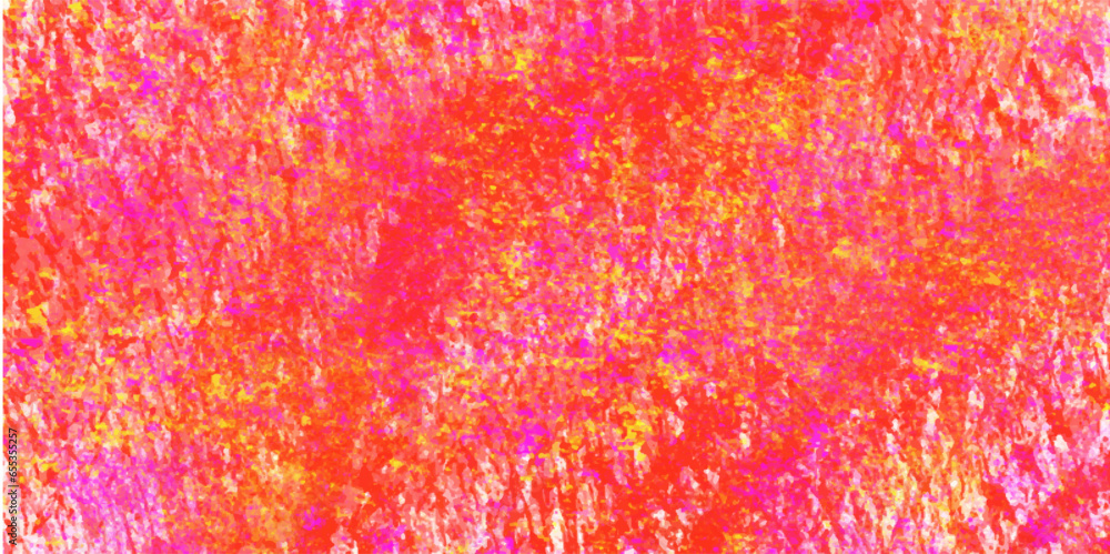 pink coral and orange paint brush strokes background red reased ...