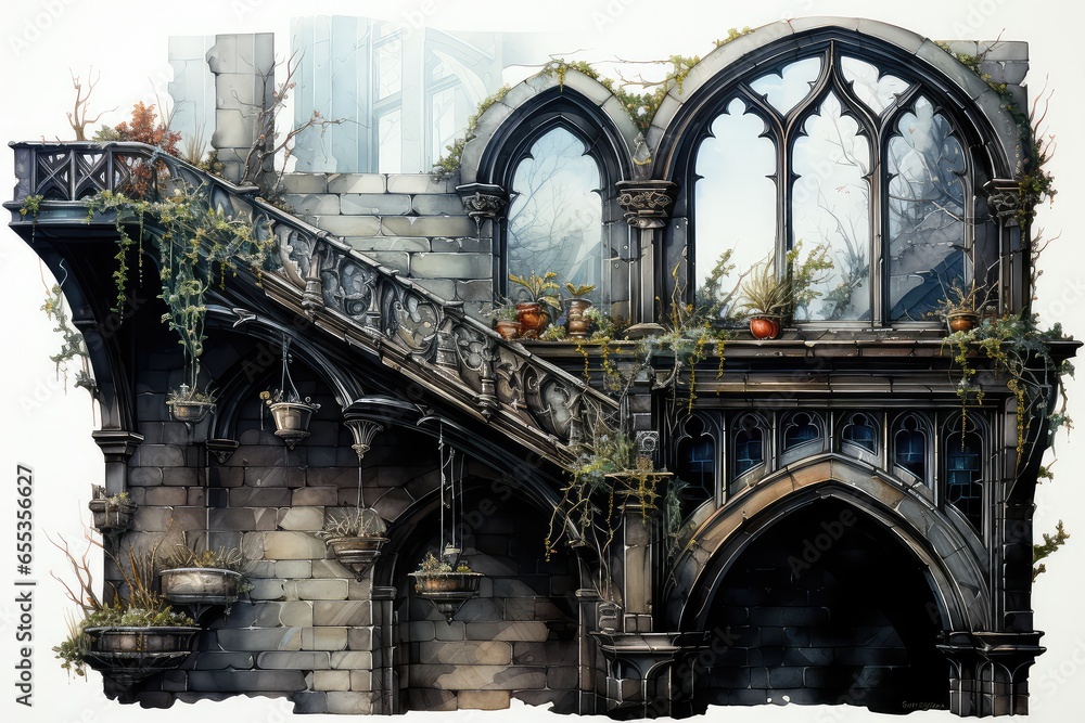 Obraz premium bridge in winter