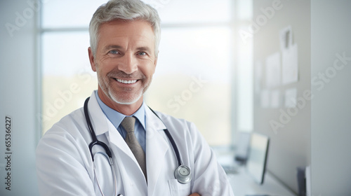 Portrait of a smiling doctor